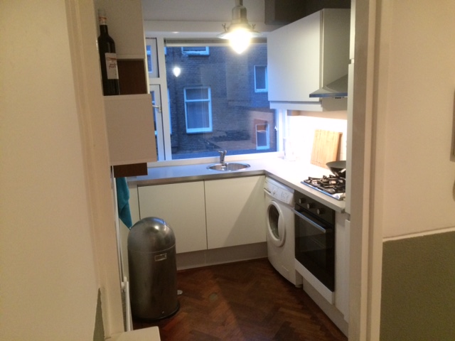 complete & compact kitchen with dishwasher, washing machine and built-in fridge freezer